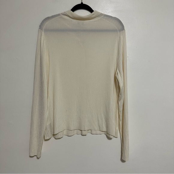 Ted Baker Meenaa Collared Ribbed Knit Cardigan - Picture 9 of 12